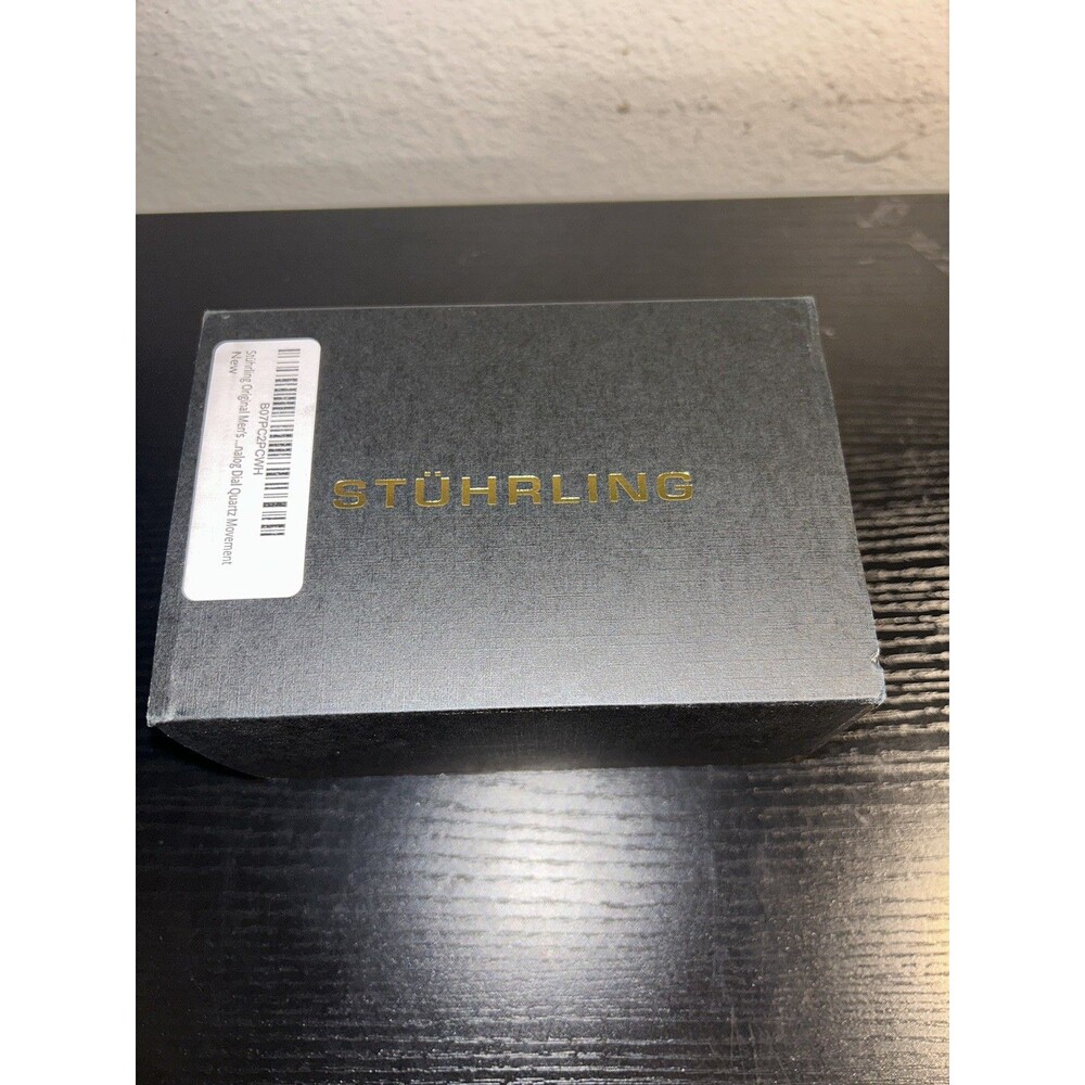 Stuhrling 3960 2 Quartz Chronograph Date Stainless Steel Bracelet Mens Watch